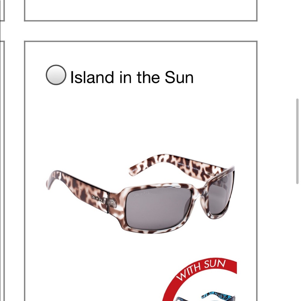 Del Sol Solize “Island in the Sun” Sunglasses